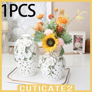 [Cuticate2] แจกันดอกไม้เซรามิค สําหรับตกแต่งกระถางต้นไม้