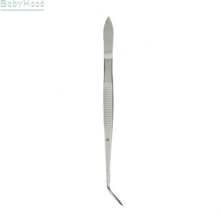 【Big Discounts】Flexible Curved Tweezers for Tartar Removal Stainless Steel Construction#BBHOOD