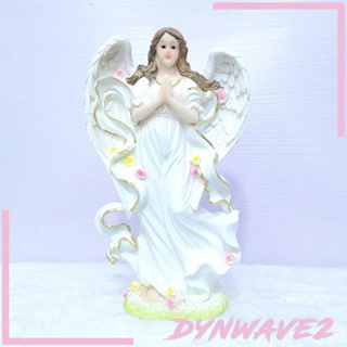 [Dynwave2] ฟิกเกอร์ รูปปั้นนางฟ้า วาดลายด้วยมือ สําหรับตกแต่งบ้าน ห้องนั่งเล่น ตั้งโต๊ะ ของขวัญวันหยุด ฟาร์มเฮาส์