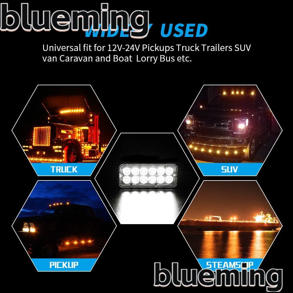 blueming2-ไฟเตือน-led-dc-12v-กันน้ํา-ทนทาน-อุปกรณ์เสริม-สําหรับรถบรรทุก-รถพ่วง