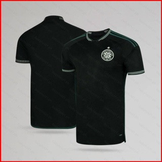 เสื้อยืดแขนสั้น ลายทีมชาติฟุตบอล Celtic Away Jersey พลัสไซซ์ 2023-2024