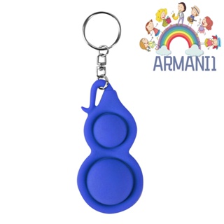 [armani1.th] พวงกุญแจ จี้น้ําเต้า ขนาดเล็ก สีฟ้า