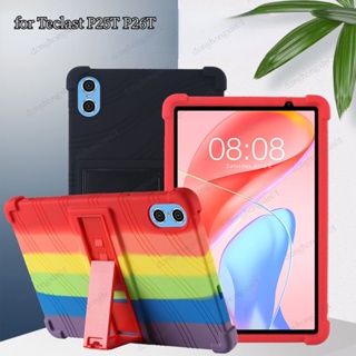 เคสแท็บเล็ต ซิลิโคนนิ่ม กันกระแทก พร้อมขาตั้ง สําหรับ Teclast P26T 10.1 นิ้ว P25T P26T