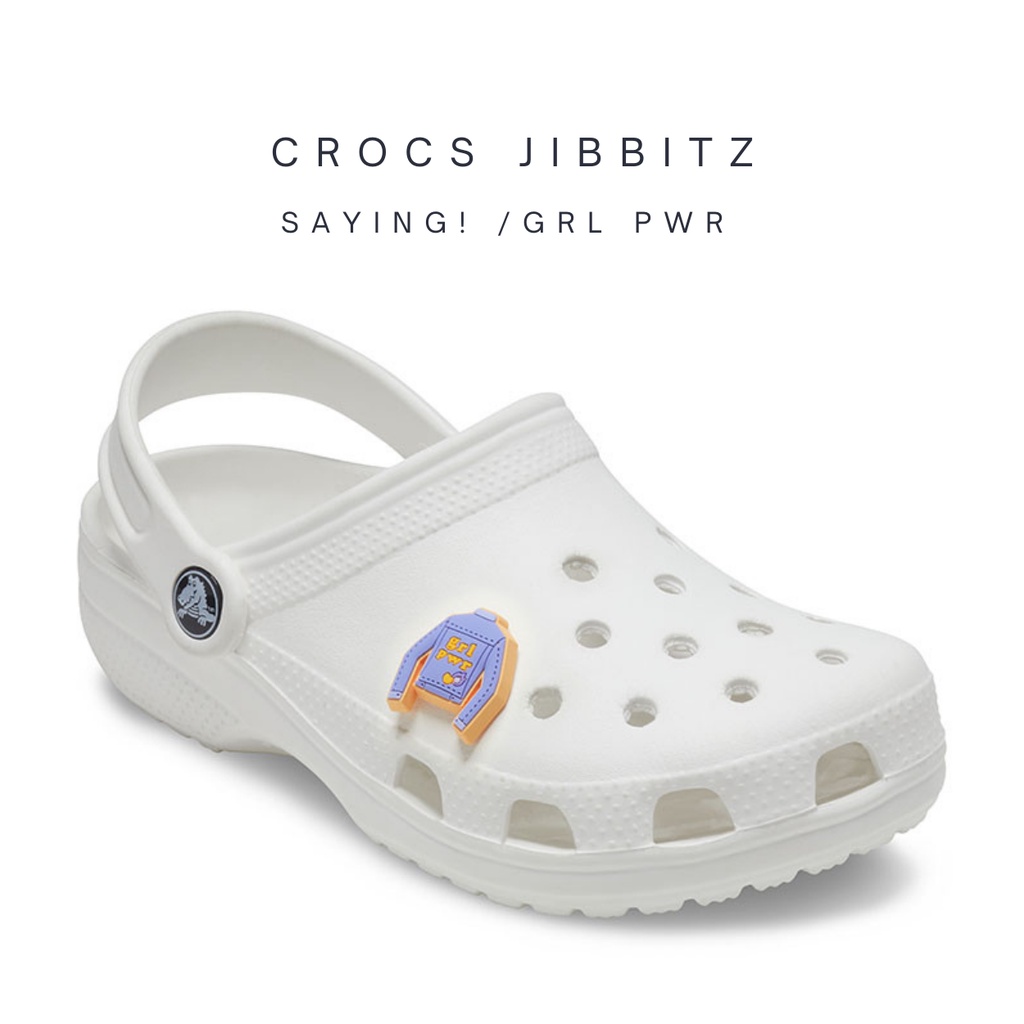 crocs-jibbitz-saying-grl-pwr-ตุ๊กตาติดรองเท้า-10008234