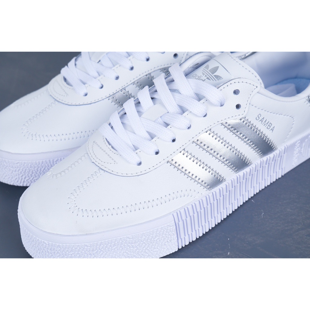 adidas samba rose silver