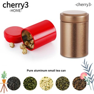 Cherry3 กระปุกกระป๋องดีบุก เก็บตัวอย่างสมุนไพร แบบพกพา