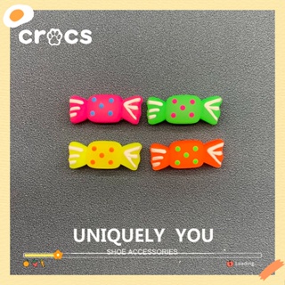 Crocs jibbitz รองเท้าแตะ Crocs ลายการ์ตูนดอกไม้ สไตล์เกาหลี