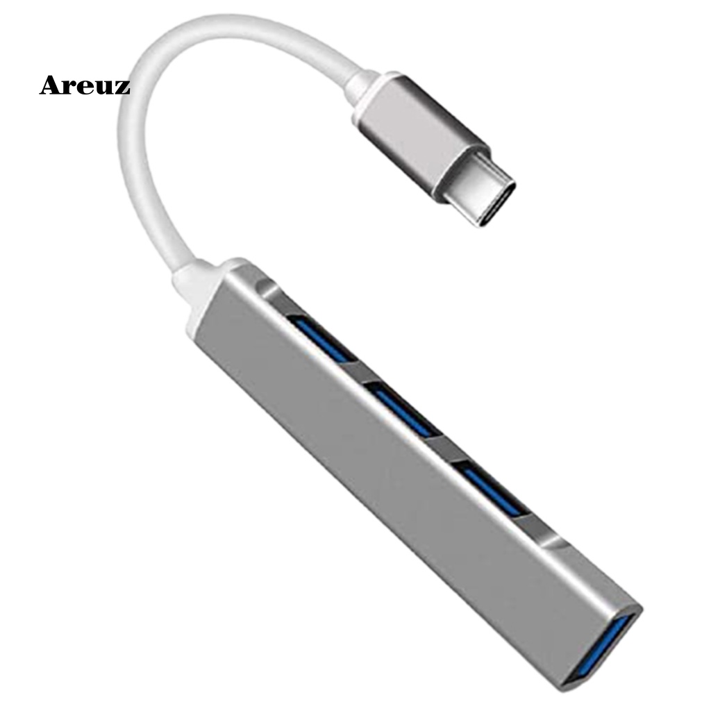 are-4-in-1-อะแดปเตอร์ฮับ-usb-c-4-พอร์ต-พร้อมพอร์ต-usb-a-4-พอร์ต-อะลูมิเนียม-สําหรับแล็ปท็อป