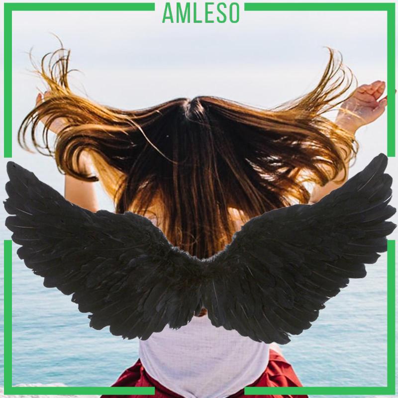 amleso-ชุดคอสเพลย์-ปีกนางฟ้า-ประดับขนนก-สําหรับตกแต่ง
