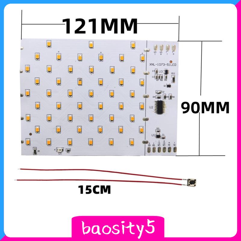 baosity5-บอร์ดวงจรไฟ-led-51-ดวง-diy-สําหรับสวน-ถนน-pc