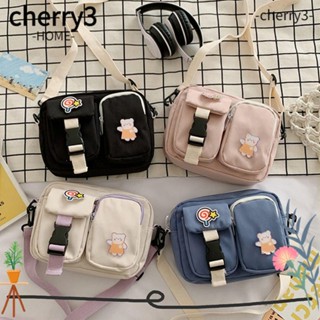 Cherry3 กระเป๋าสะพายไหล่ ขนาดเล็ก น่ารัก สําหรับผู้หญิง