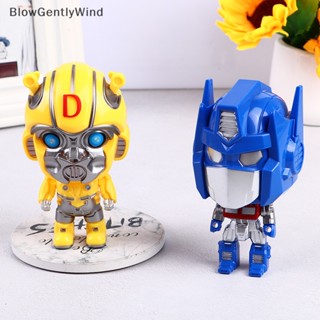 Blowgentlywind หุ่นยนต์แปลงร่าง Optimus Happy Birthday สําหรับตกแต่งเค้กวันเกิด