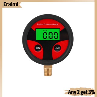 Eralml เครื่องวัดความดันลมยางดิจิทัล 0-200PSI สําหรับรถยนต์ รถบรรทุก จักรยาน