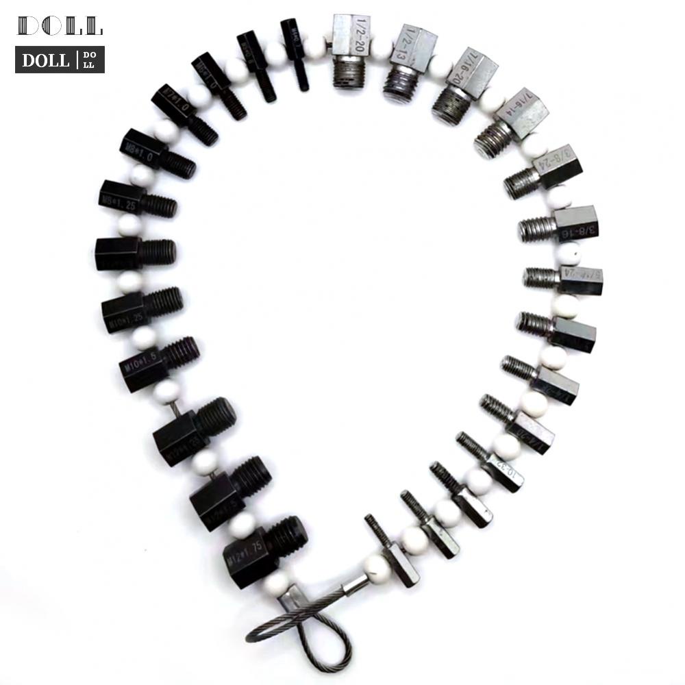 new-portable-thread-measurement-kit-efficient-bolt-and-nut-thread-identifier-26pcs