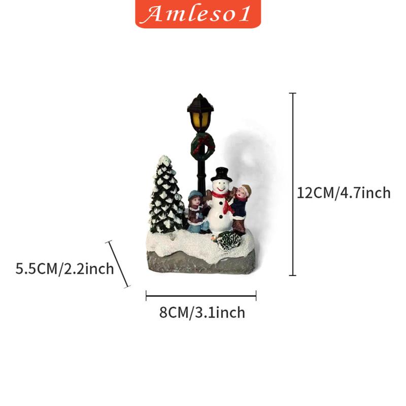 amleso1-ฟิกเกอร์เรซิ่นตั้งโต๊ะ-รูปต้นคริสต์มาส-สโนวี่-อเนกประสงค์-สําหรับตกแต่งบ้าน-ออฟฟิศ