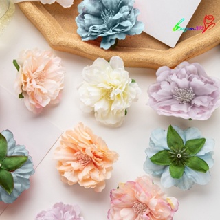 【AG】ดอกไม้ประดิษฐ์ ใบไม้สีเขียว พร็อพถ่ายรูป DIY 5 ชิ้น