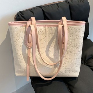 [WUYUE] พร้อมส่ง ใหม่ กระเป๋าสะพายไหล่ ทรงโท้ท ขนาดใหญ่ จุของได้เยอะ แฟชั่นฤดูร้อน สไตล์เกาหลี และญี่ปุ่น สําหรับผู้หญิง 2023