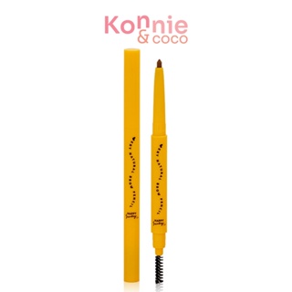 HAPPY SUNDAY Very Natural Brow Pencil 0.20g #Light Brown ดินสอเขียนคิ้วแท่งออโต้.