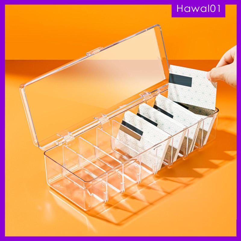 [Hawal] กล่องเก็บการ์ดเบสบอล 7 ช่อง ถอดออกได้ | Shopee Thailand