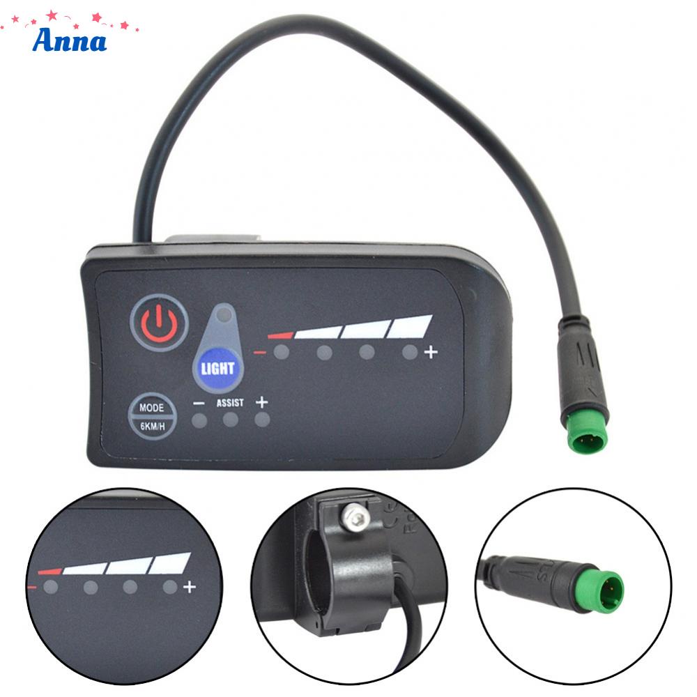 anna-led-display-control-panel-e-bike-gear-memory-universal-waterproof