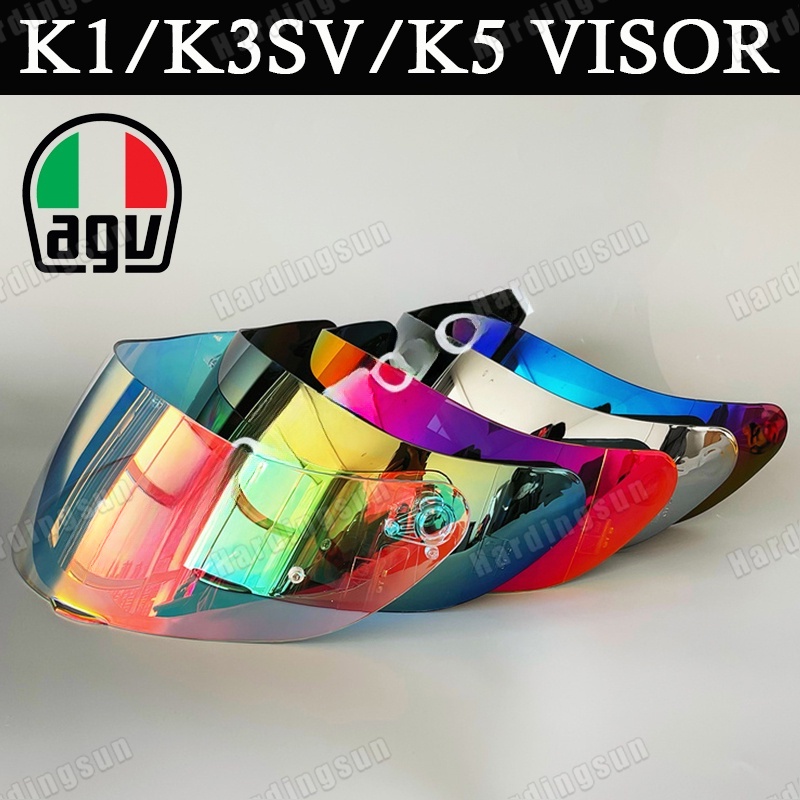 K1 K3SV K5 Universal Lens Visor Color: โปร่งใส, ดํา, ชุบเงิน, ชุบสีน้ํา ...