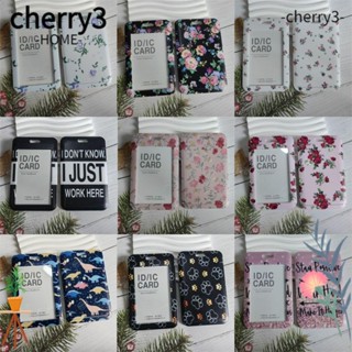 Cherry3 ที่ใส่นามบัตร บัตรประจําตัวประชาชน ป้ายธนาคาร สําหรับผู้ชายและผู้หญิง