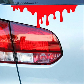 Ever สติกเกอร์สะท้อนแสง ลายเลือด สําหรับติดตกแต่งไฟหน้า หลังรถยนต์ 1 ชิ้น
