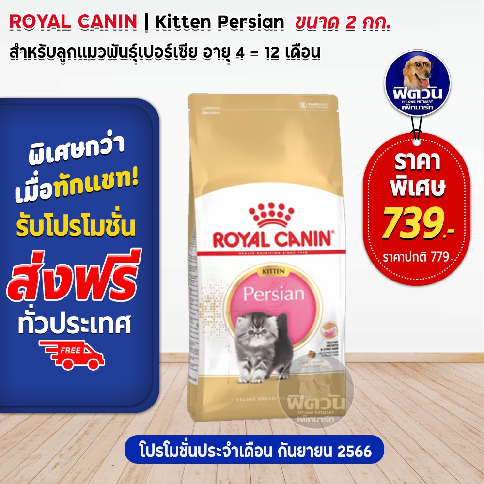 royal-canin-persian-kitten-อาหารลูกแมวพันธุ์เปอร์เซีย-อายุ-4-ถึง-12-เดือน-สายพันธ์-2-กก