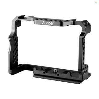 {Fsth} Andoer Aluminum Alloy Camera Cage Video Rig Replacement for  A7R III/ A7 II/ A7III