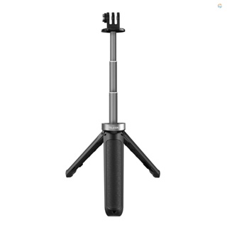 {Fsth} TELESIN GP-MNP-092-X  Mini Action Camera Extendable Selfie Stick Tripod Handheld Photography Bracket Desktop Stand Replacement for  10/9 / Insta360 One R/ Osmo Action S