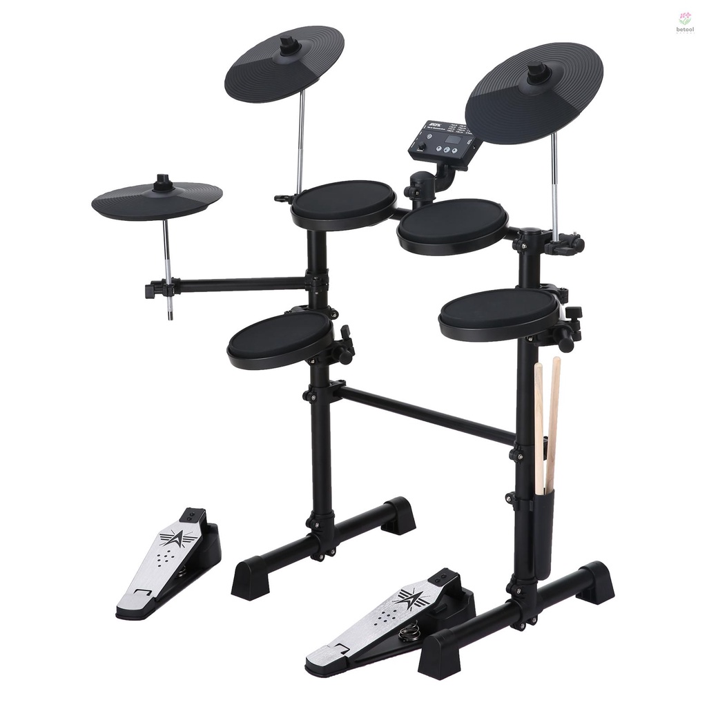 btt-ชุดกลองไฟฟ้า-8-ชิ้น-พร้อมเสียง-144-เสียง-hi-hat-และ-usb-midi-สําหรับผู้เริ่มต้น-ผู้ใหญ่-ของขวัญวันเกิด