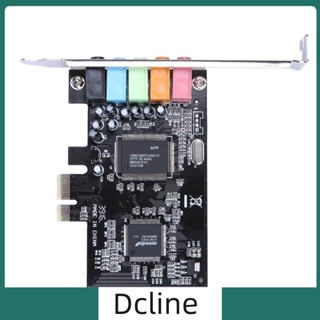 [Dcline.th] ชิปเซ็ตการ์ดเสียงดิจิทัล PCI Express x1 PCI-E 5.1ch CMI8738