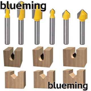 Blueming2 ดอกสว่านเราเตอร์ ก้าน 6.35 มม. สําหรับงานไม้