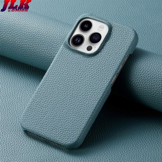 [JLK] Luxury Litchi Grain Leather Case for iPhone 11 Pro XS Max XR iphone11 promax Slim Phone Back Cover