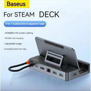 Baseus แท่นวาง สําหรับ Steam Deck ROG ally 4K 60hz USB3 PD 100w