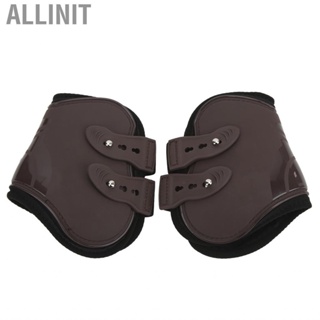 Allinit Horse Sport Boots  Leg Guard Adjustable Buckle for High Speed Sports Equestrian Show