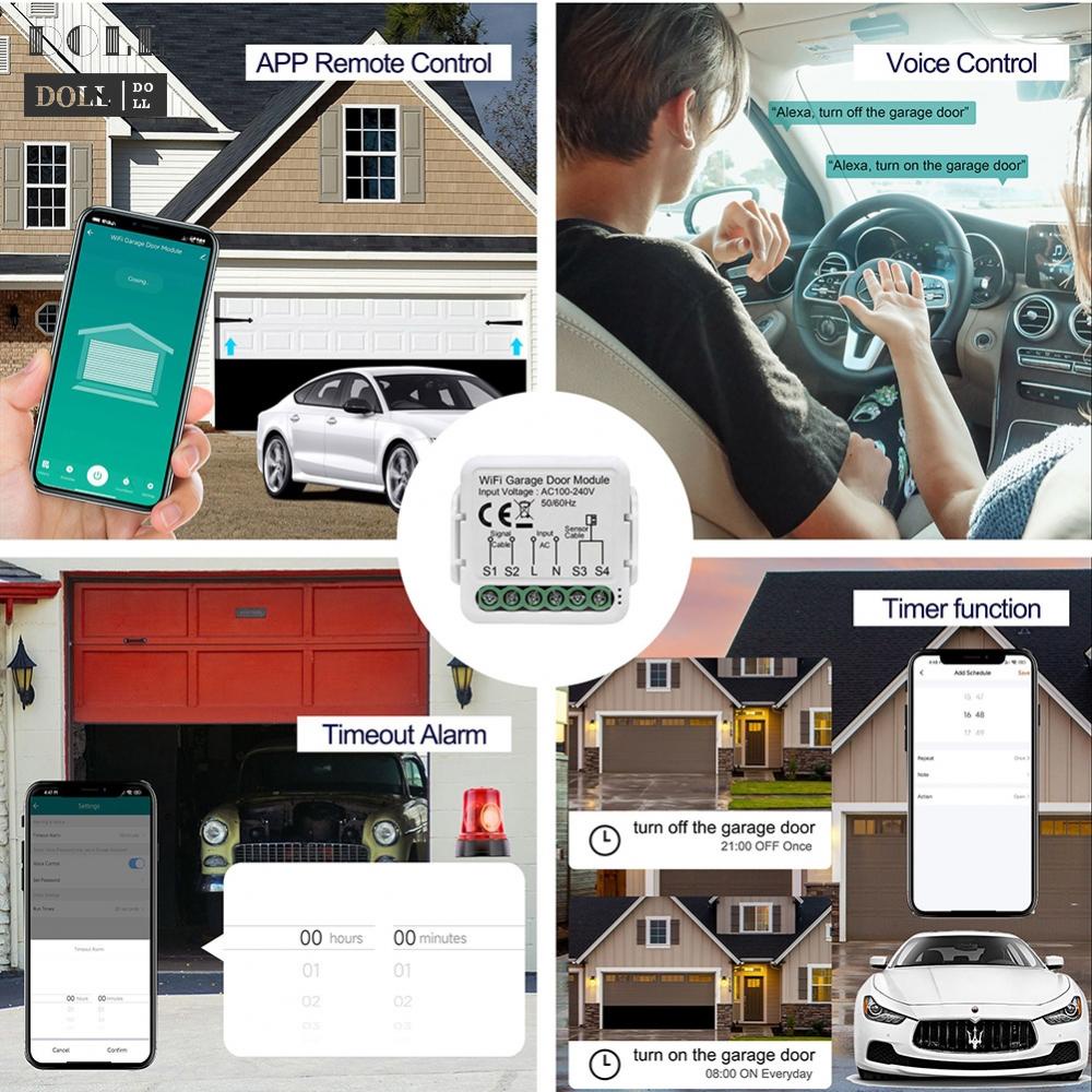 new-tuya-smart-wifi-garage-door-controller-timing-garage-smart-switch-on-off