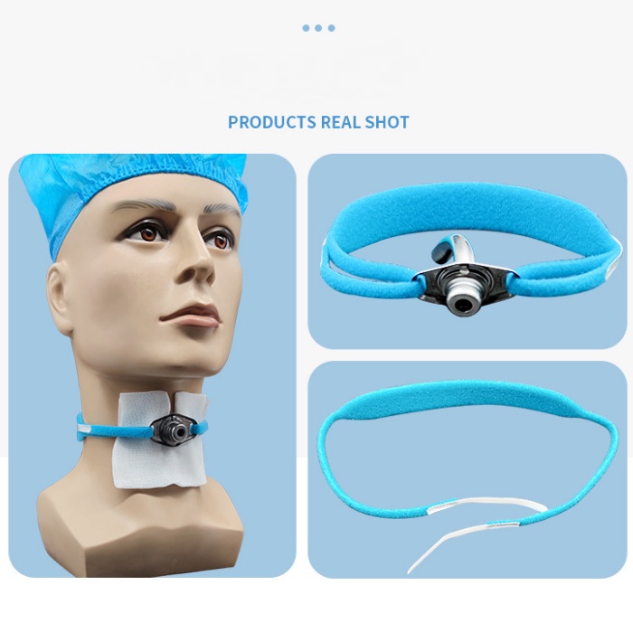 Univerual Bronchial Endotracheal Tube Fixation Device Tracheostomy Belt