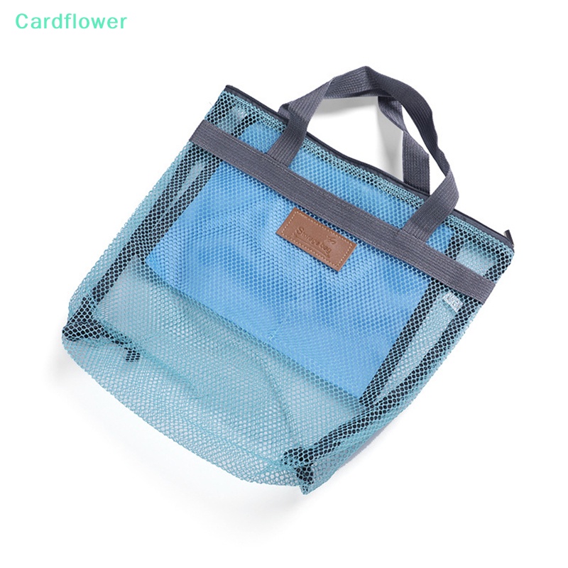 lt-cardflower-gt-กระเป๋าตาข่าย-มีซิป-แบบแห้งเร็ว-สําหรับใส่เครื่องสําอาง-สระว่ายน้ํา