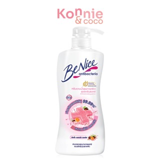 BeNice Antibac Shower Cream Clean &amp; Care 400ml #Pink บีไนซ์ ครีมอาบน้ำ สูตรคลีนแอนด์แคร์.