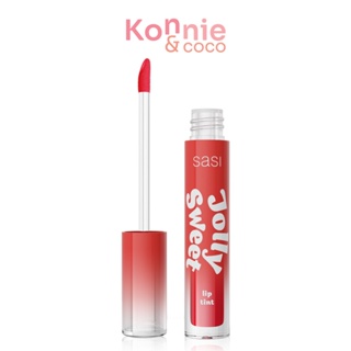 SASI Jolly Sweet Lip Tint 3g #01 Candy Pink ศศิ ลิปทินท์สูตรน้ำ เนื้อแน่น สีชัด ติดทน เบาสบายปาก.