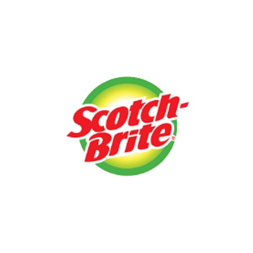 scotch-brite-แผ่นใยขัดพร้อมด้ามจับหัวจรวด-สีดำ