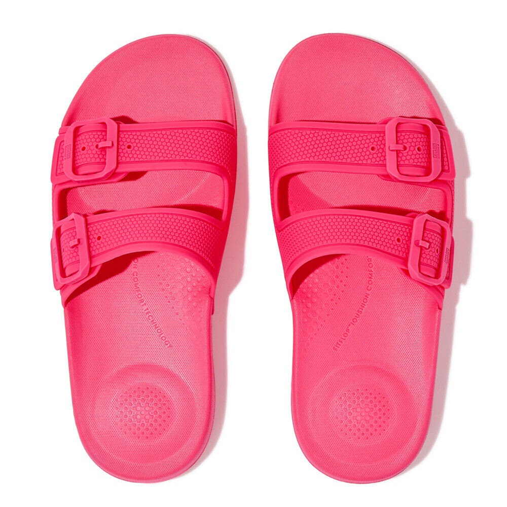 fitflop-iqushion-two-bar-slides-รองเท้าแตะผู้หญิง-รุ่น-fd2-a38-สี-pop-pink