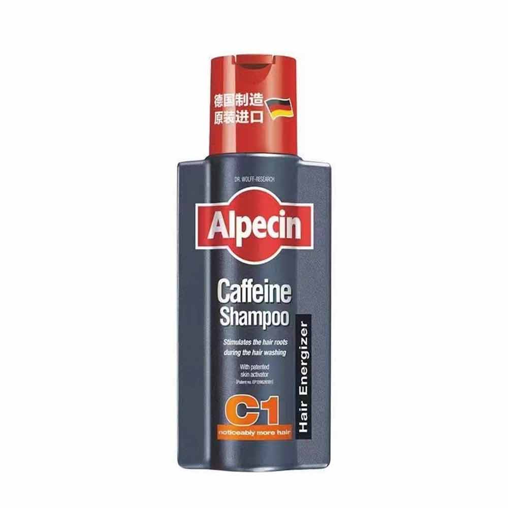 Alpecin Caffeine Shampoo C1 (250ml) Men's Shampoo Against Hair Loss, Anti Hair Fall Shampoo
