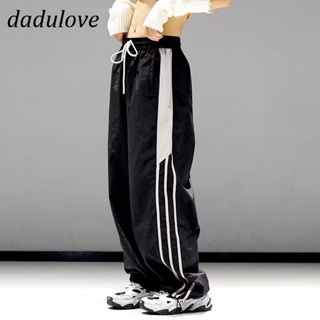 DaDulove💕 New American Ins High Street Retro Striped Casual Pants Niche High Waist Wide Leg Pants Large Size Trousers