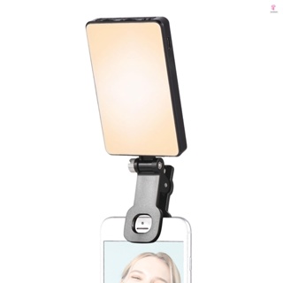 Andoer Pocket LED Video Light with Screen Clip Photography Lamp for Tablet Video Conference