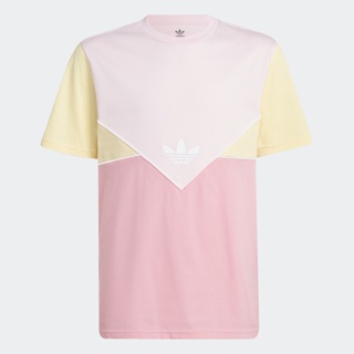 adidas ไลฟ์สไตล์ เสื้อยืด Adicolor เด็ก สีชมพู H60092