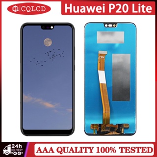 อะไหล่หน้าจอสัมผัส LCD แบบเปลี่ยน สําหรับ Huawei P20 Lite