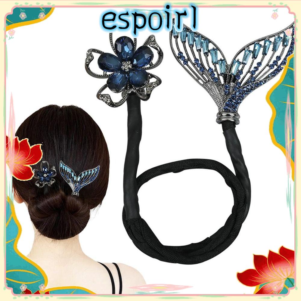 espo-กิ๊บติดผม-โลหะผสมสังกะสี-แบบเกลียว-สําหรับเด็กผู้หญิง