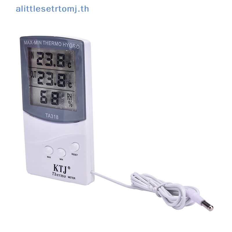 alittlese-เครื่องวัดอุณหภูมิความชื้นดิจิทัล-จอแอลซีดี